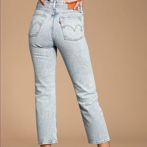 Levi's Light Blue Ankle & Cropped Jeans
